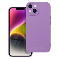 Capa Iphone 14 BORDERCAM 4D Silicone Lilas